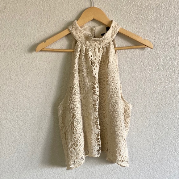 Forever 21 Tops - High Neck Open Back Top